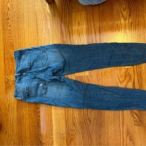 Just black denim jeans